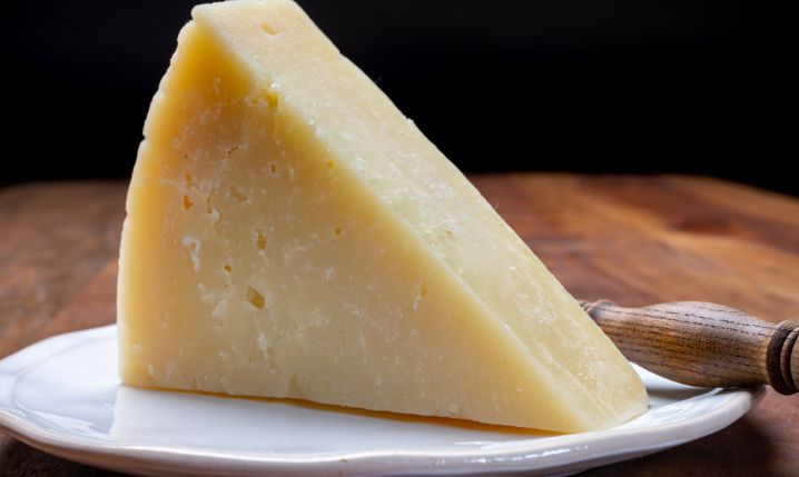Pecorino Romano Cheese Wedge